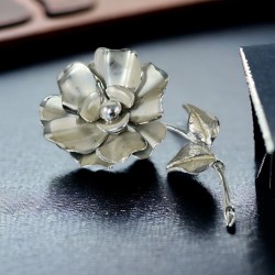 Vintage Coro Large Flower Brooch | Elegant 1960s Floral Statement Piece | Jewelry Lover Gift | Mother's Day Gift