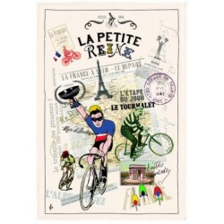 French Image Dish Towel - La Petite Reine