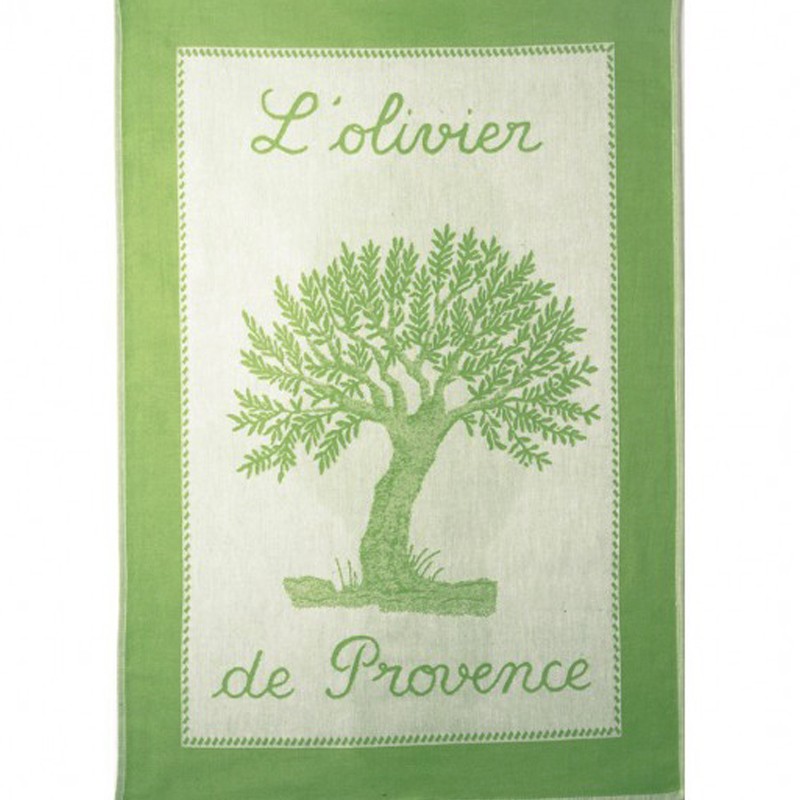 French Dish Towel - L'Olivier - Coucke