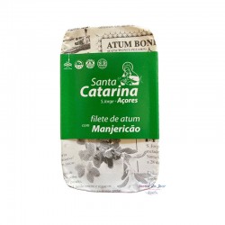 Gourmet Tuna Fillets in Olive Oil with Basil - Santa Catarina