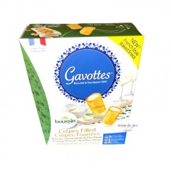 Gavottes Mini Crepes Dentelle Boursin Cheese with Garlic & Herbs - Loc Maria