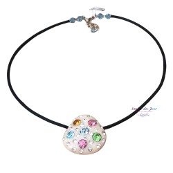 Multicolore Brillant - Vintage Pendant Necklace