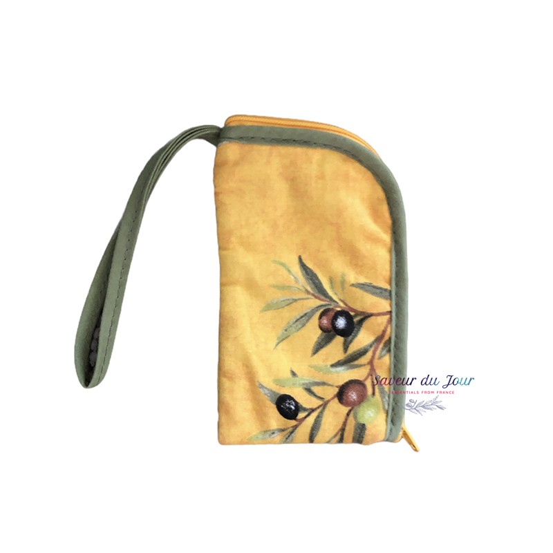 Provence Pouch - Olives Yellow - Small