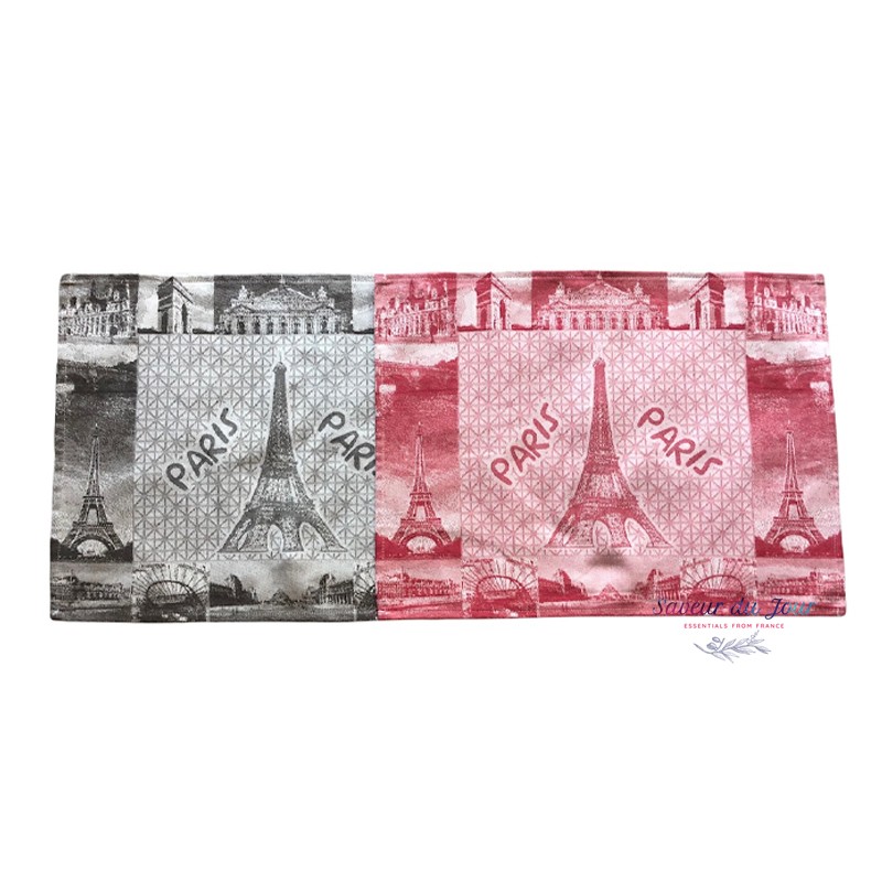 Paris Placemat Set of 2 - Grey or Red - St Roch