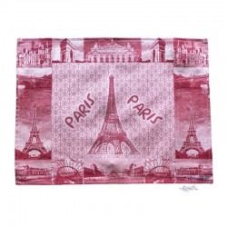 Paris Placemat Set of 2 - Grey or Red - St Roch
