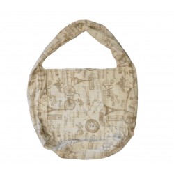 French Teardrop Tote Bag -...
