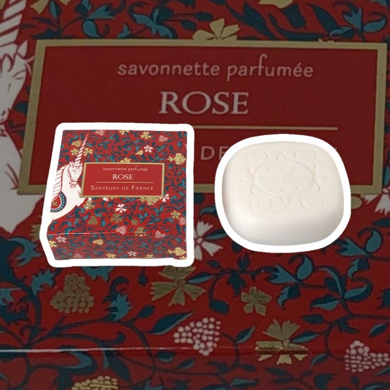 French Rose Soap - Licorne - Senteurs de France