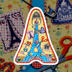 Eiffel Tower Collectible Tin Box - Couture