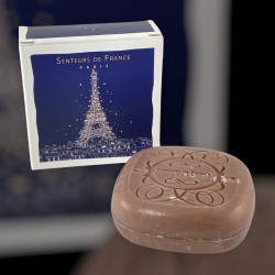 French Amber Soap - Eiffel Tower at Night - Senteurs de France