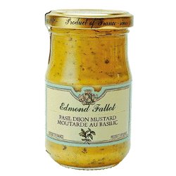 Dijon Mustard Basil by the Case - 12 Jars